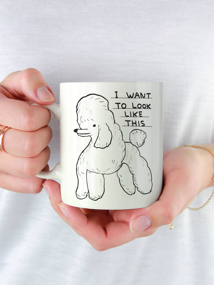 Want To Look Like This - David Shrigley Mug