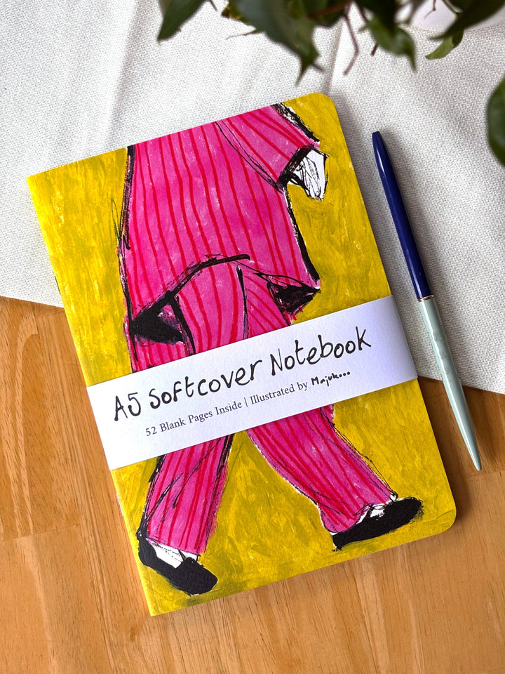 Pink Pyjama A5 Softcover Notebook