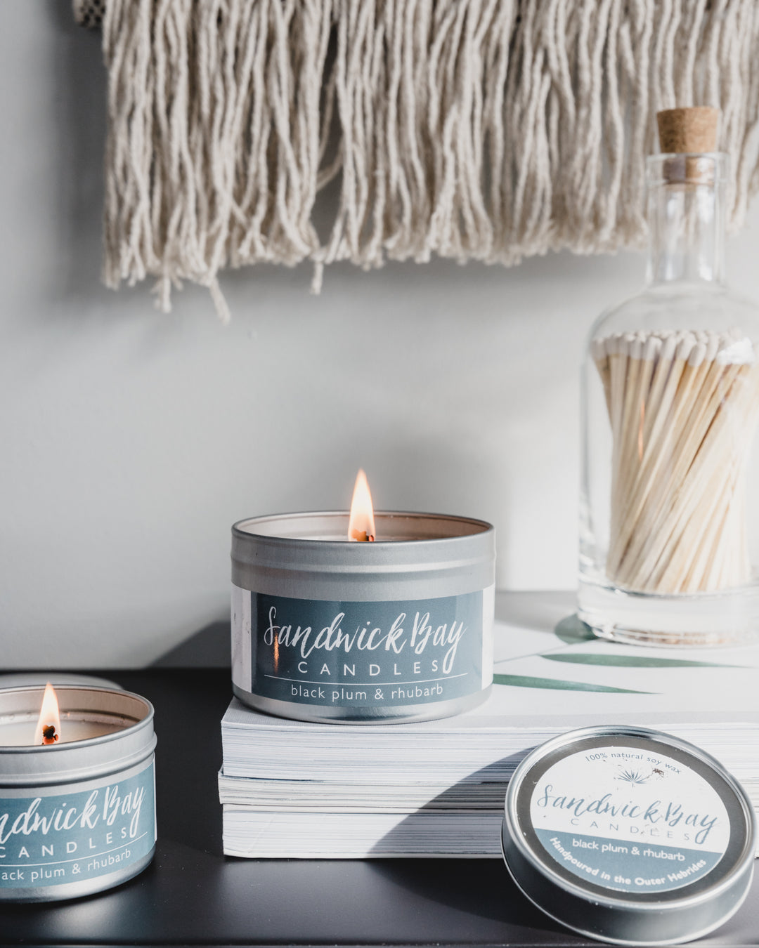 Small Travel Tin Candles