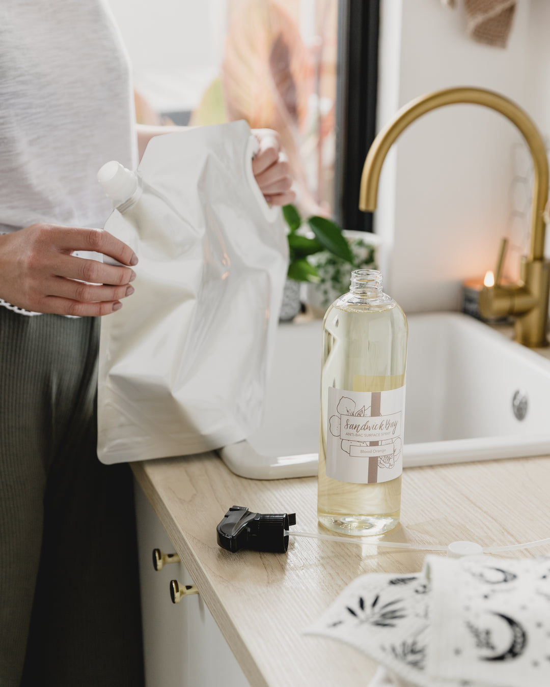 Washing Up Liquid Refill Pouch
