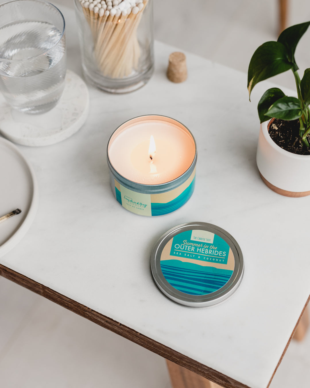 Summer in the Outer Hebrides Candle