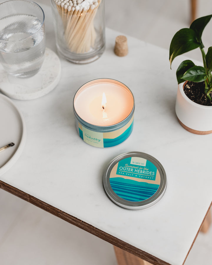 Summer in the Outer Hebrides Candle