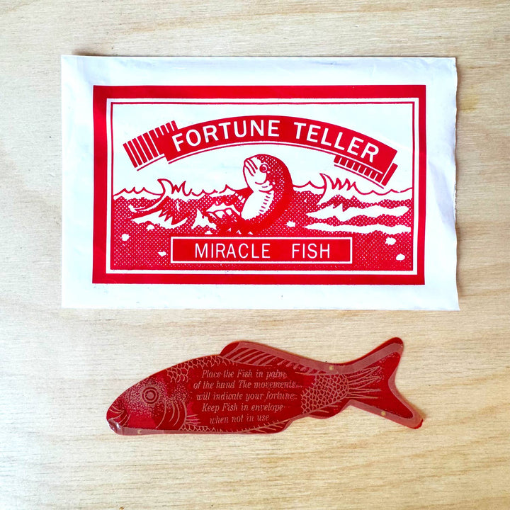 Fortune Fish Card | Good Luck Card | Letterpress Card