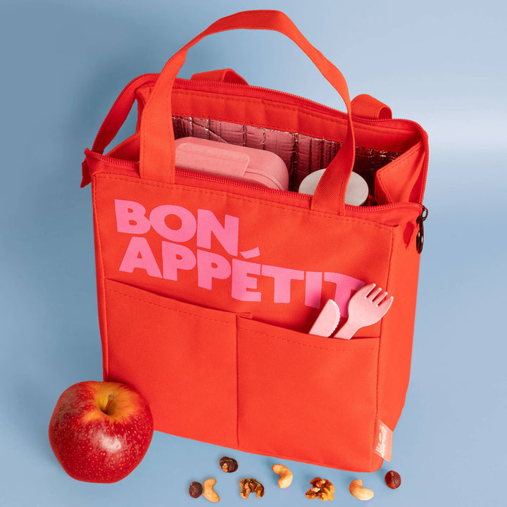 Helio Ferretti Bon Appetit Red Lunch Bag