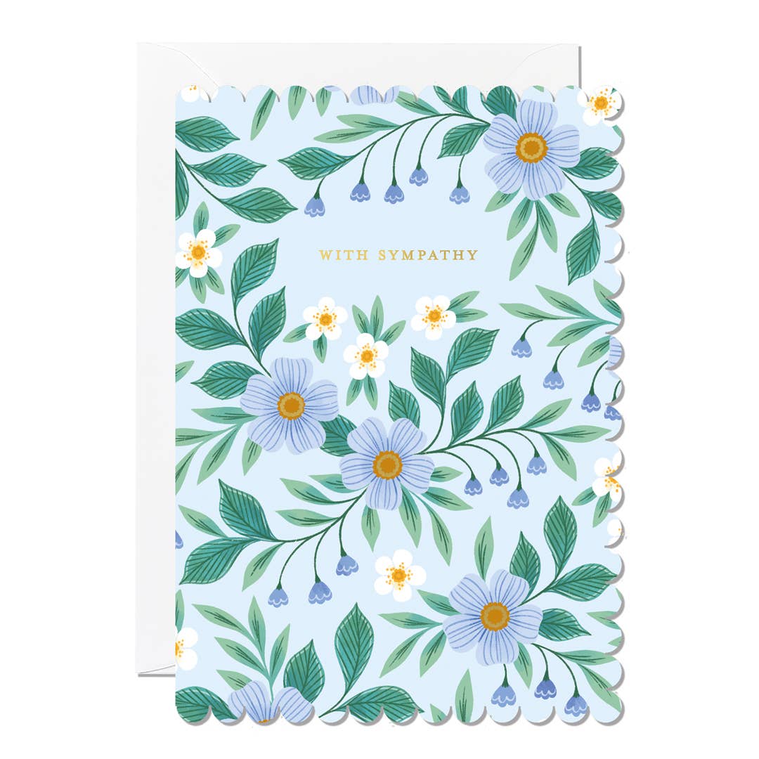 With Sympathy Greeting Card