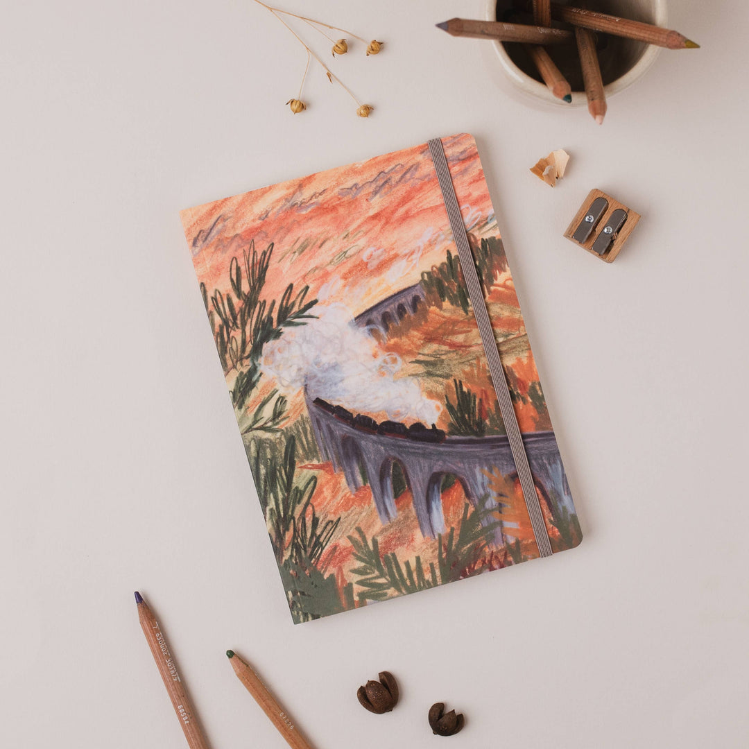 Glenfinnan Viaduct A5 Scotland Notebook