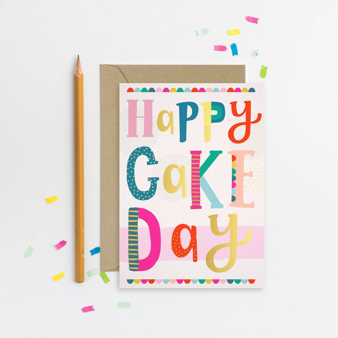 Happy Cake Day Birthday Card
