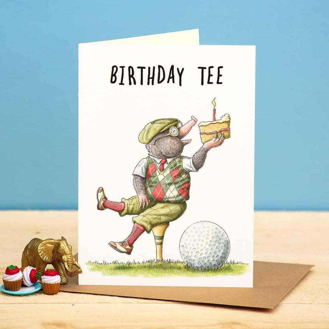 Birthday Tee Card - Birthday Card