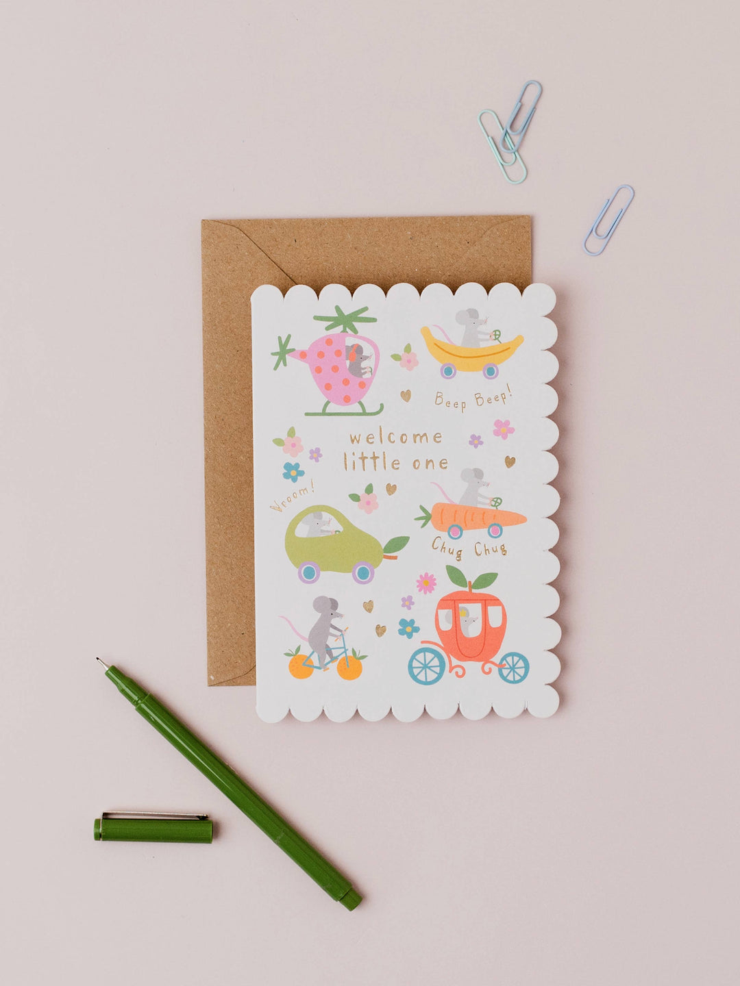 Welcome New Baby Card