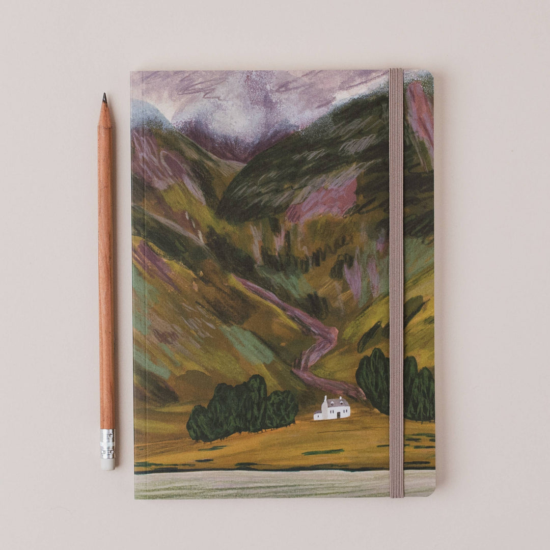 Glencoe In Late Summer A5 Scotland Notebook