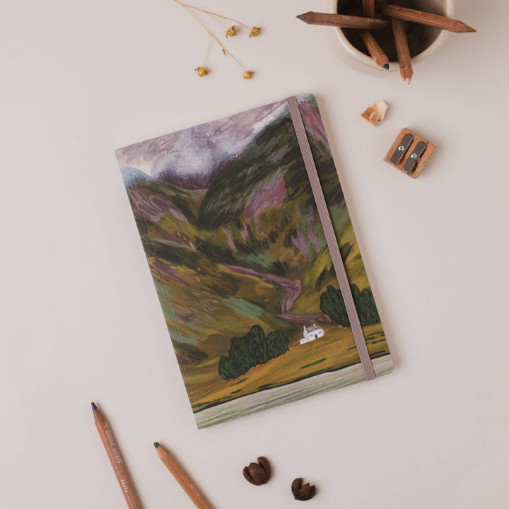 Glencoe In Late Summer A5 Scotland Notebook