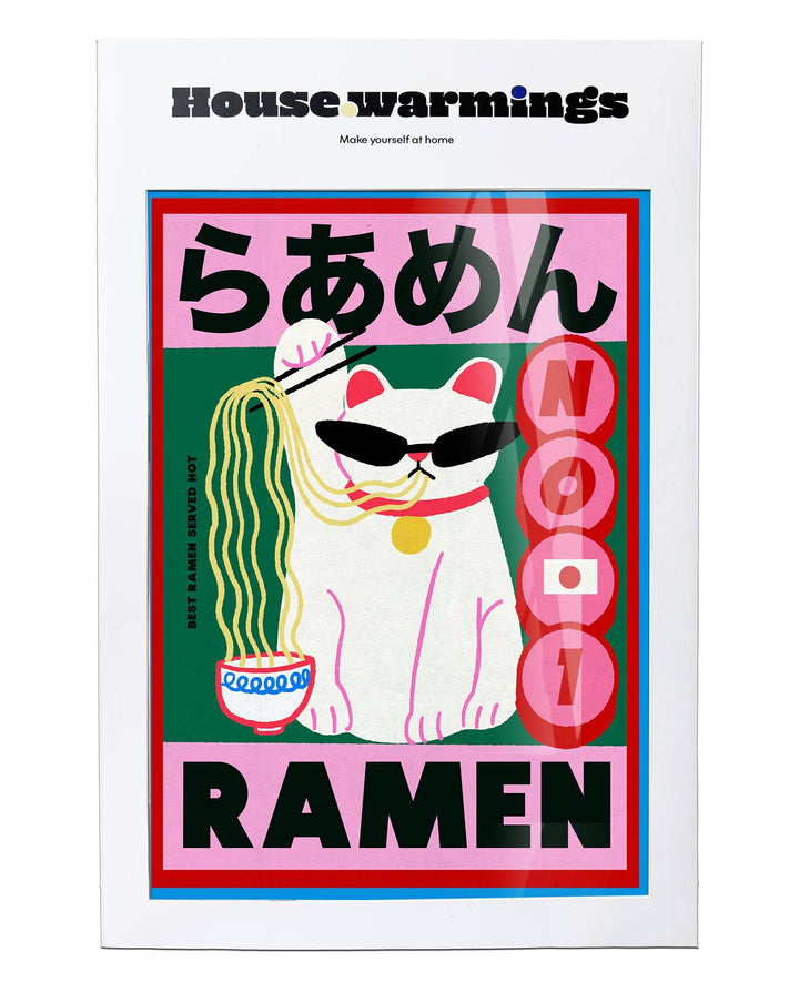 NO 1 RAMEN  Art Print - A4 Size