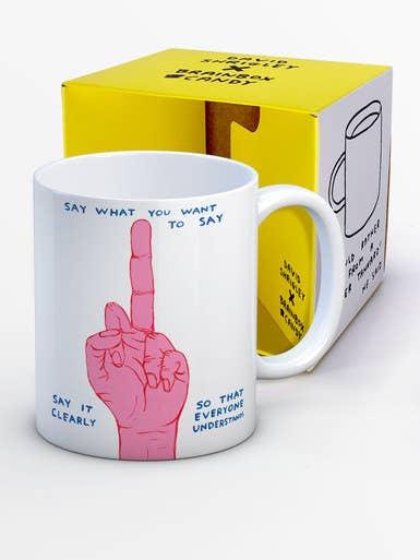 Say What You Want - David Shrigley Mug