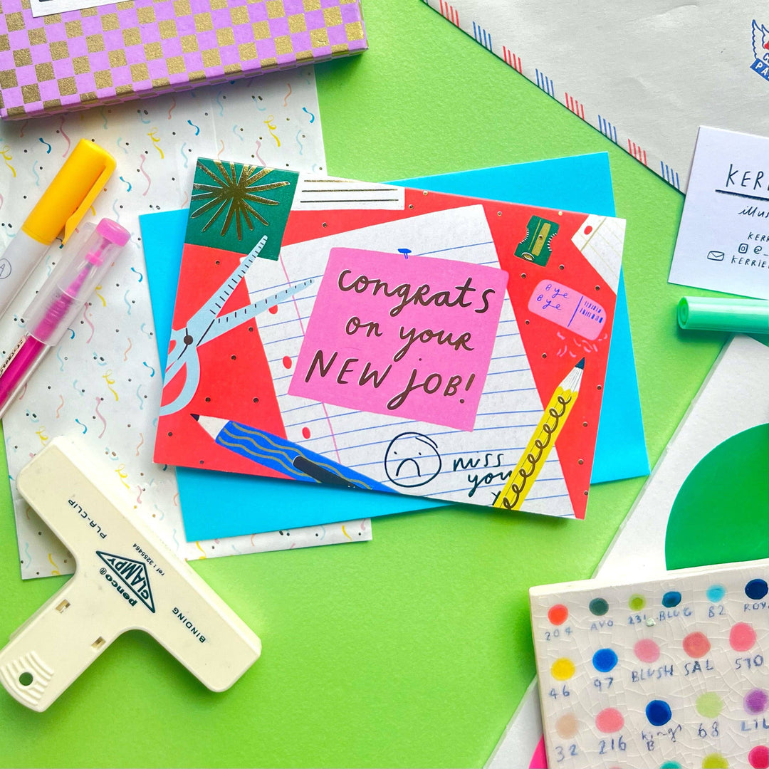 Congrats On Your New Job Greeting Card