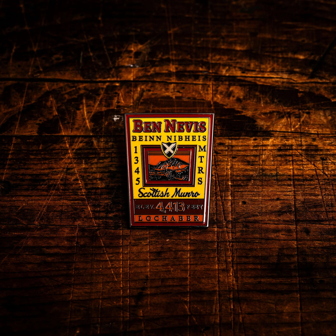 Ben Nevis Enamel Pin Badge
