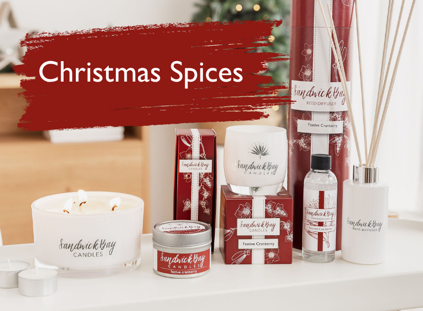 Christmas Spices Soy Candle | Sandwick Bay Candles