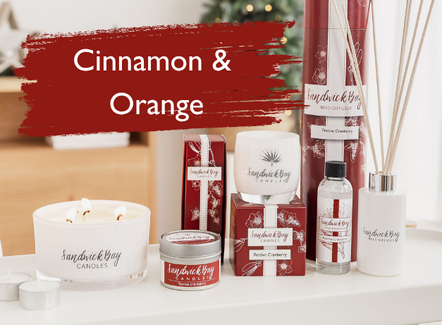 Cinnamon &amp; Orange Soy Candle | Sandwick Bay Candles