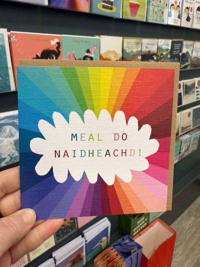 Meal Do Naidheachd Gaelic Congratulations Card