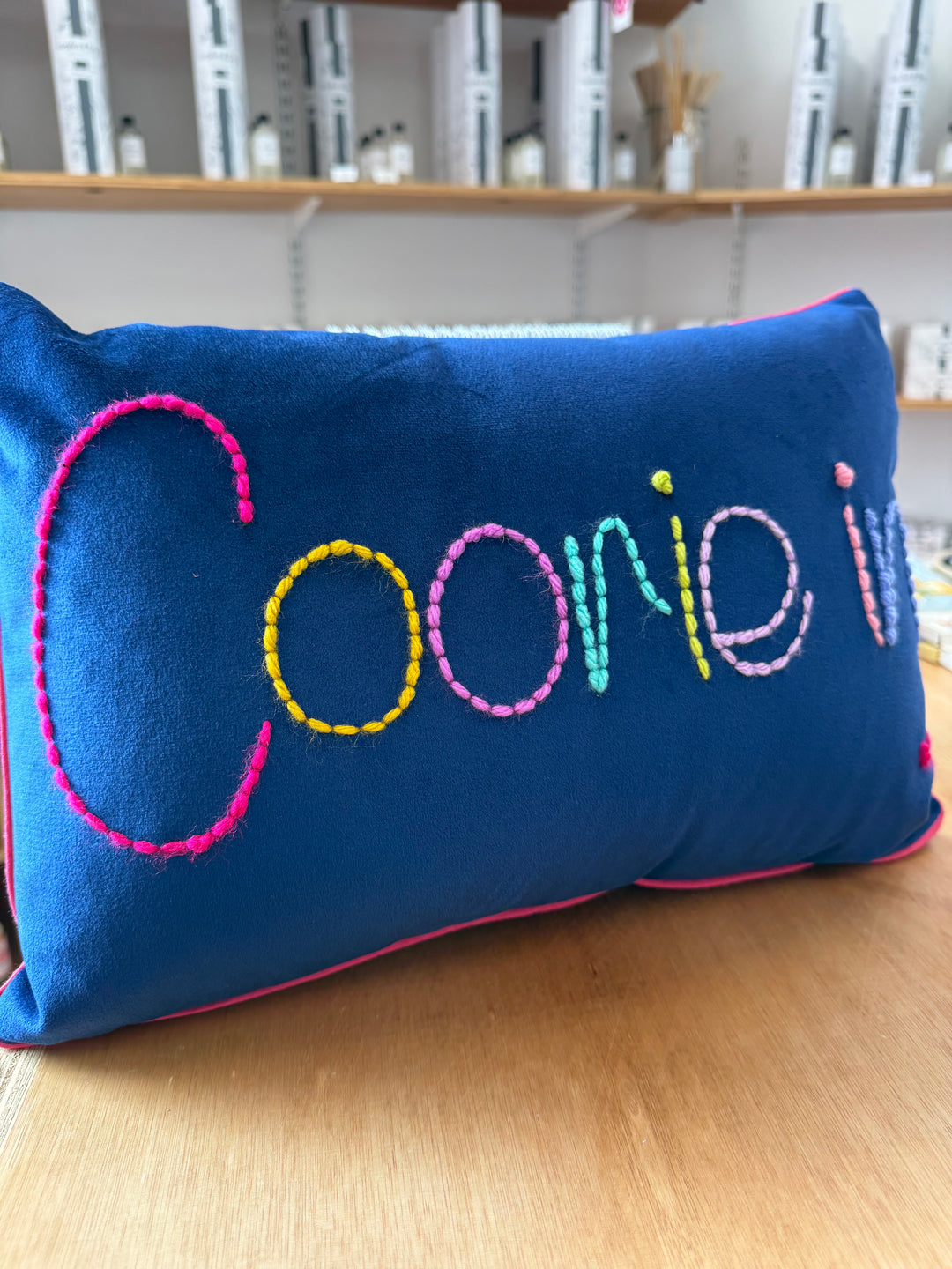 Personalised Velvet Cushion
