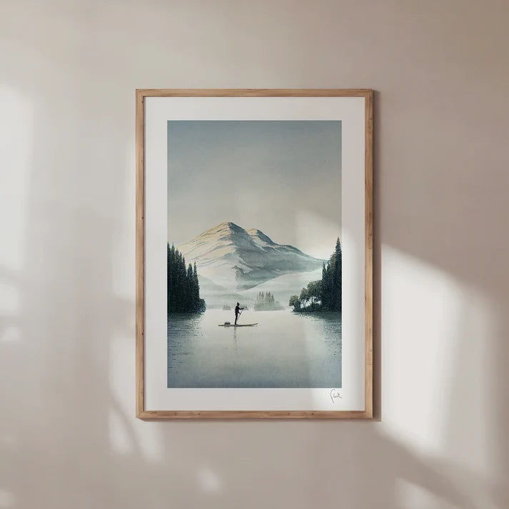 Drift in the Haze A4 Print
