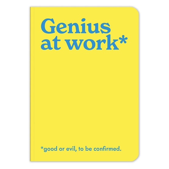 Genius at work Notebook