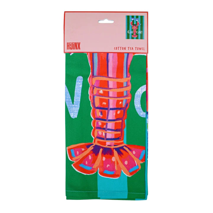 Tea Towel - Cin Cin Lobster