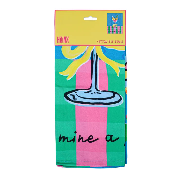 Tea Towel - Make Mine a Martini