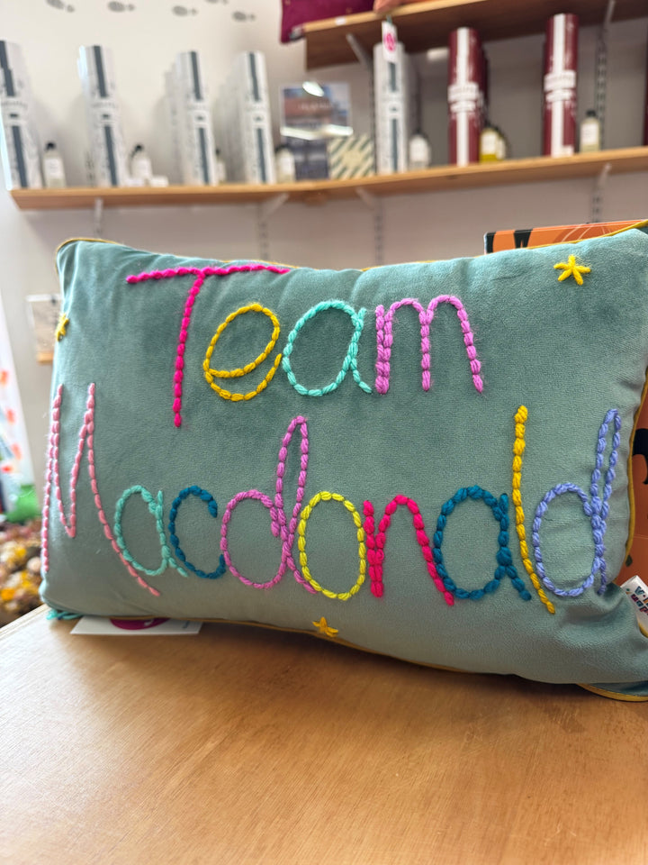 Personalised Velvet Cushion