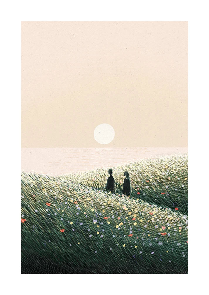 Machair A4 Print - Fleck Illustration
