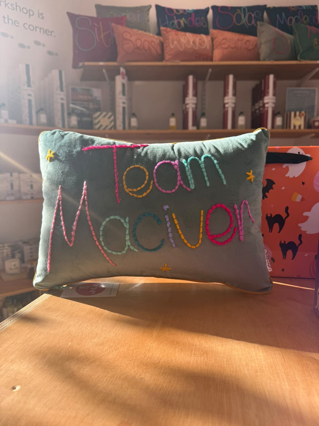 Personalised Velvet Cushion