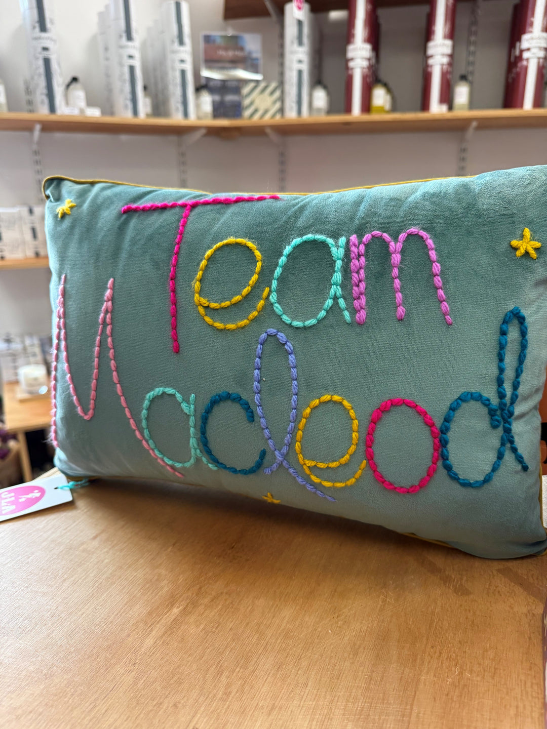 Personalised Velvet Cushion