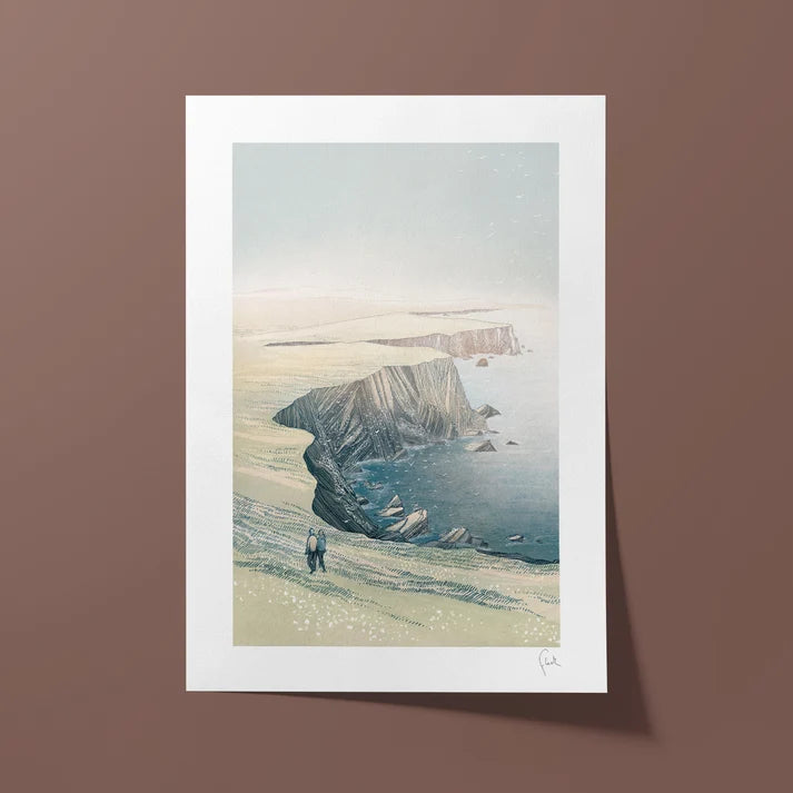 Ness A4 Print - Fleck Illustration
