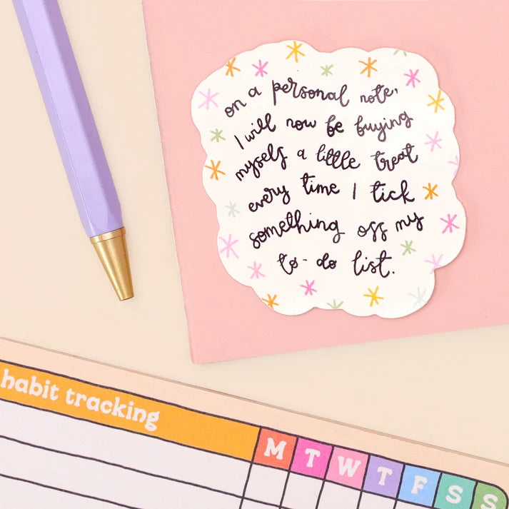 Vinyl Sticker - Personal Note