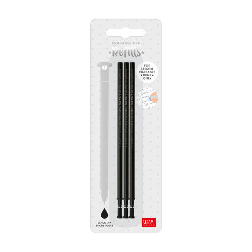 Erasable Pen Refill Pack - 3 Pcs