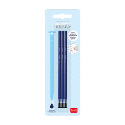 Erasable Pen Refill Pack - 3 Pcs