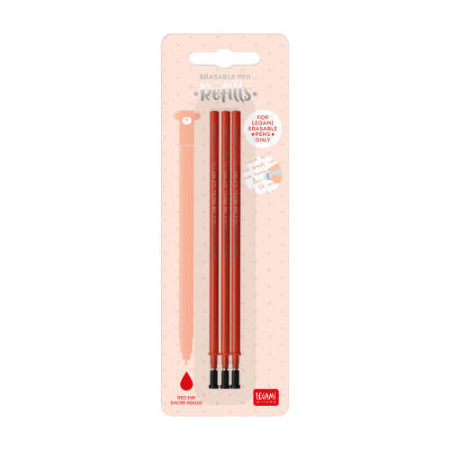Erasable Pen Refill Pack - 3 Pcs