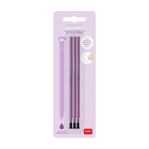 Erasable Pen Refill Pack - 3 Pcs