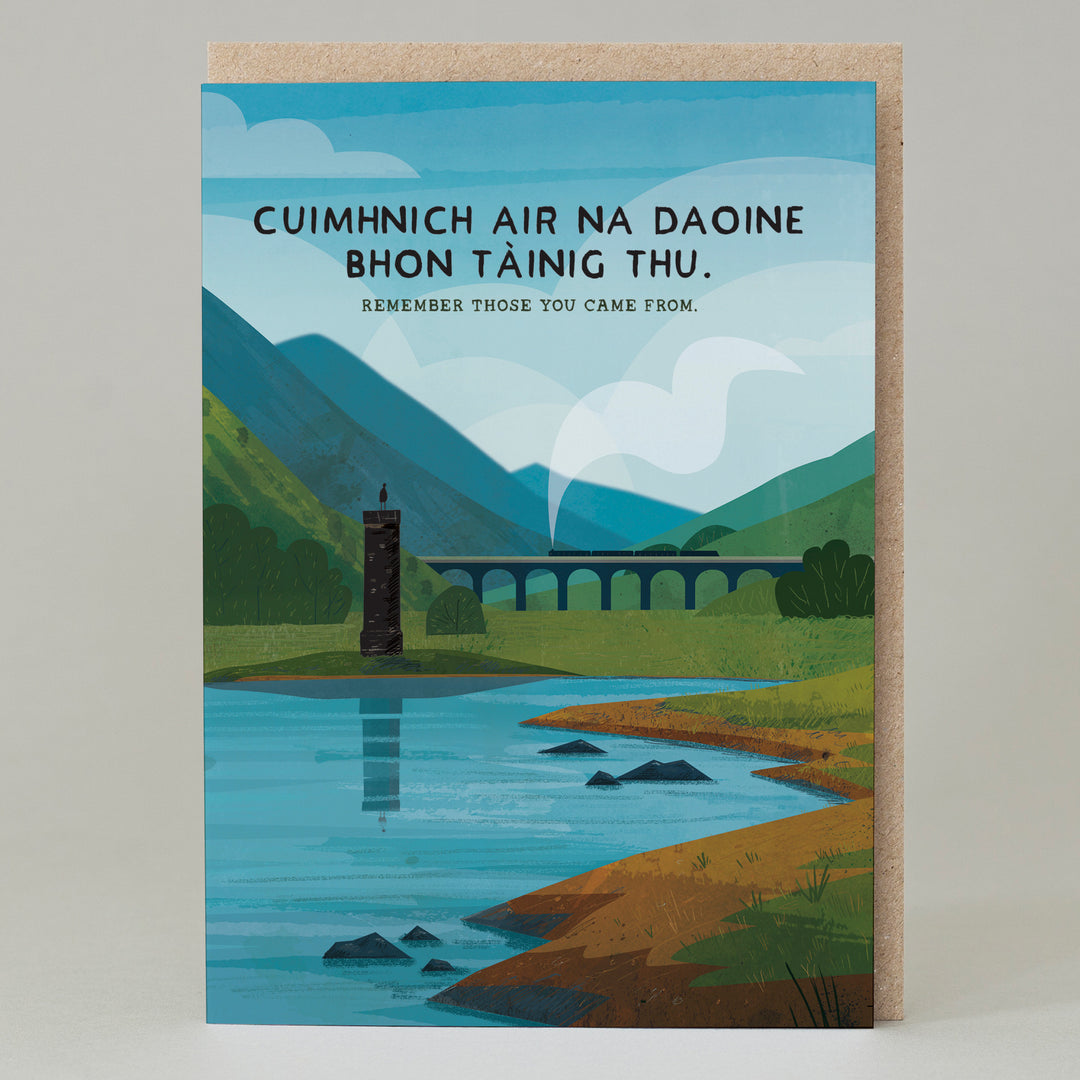 Remember Those Gaelic Card