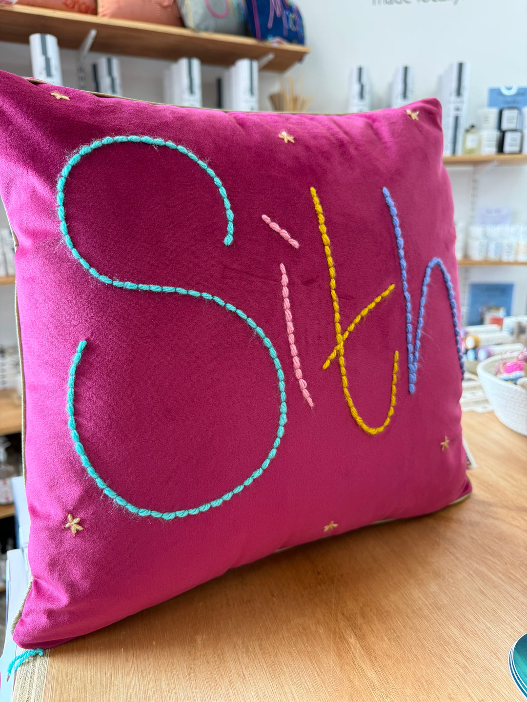 Personalised Velvet Cushion
