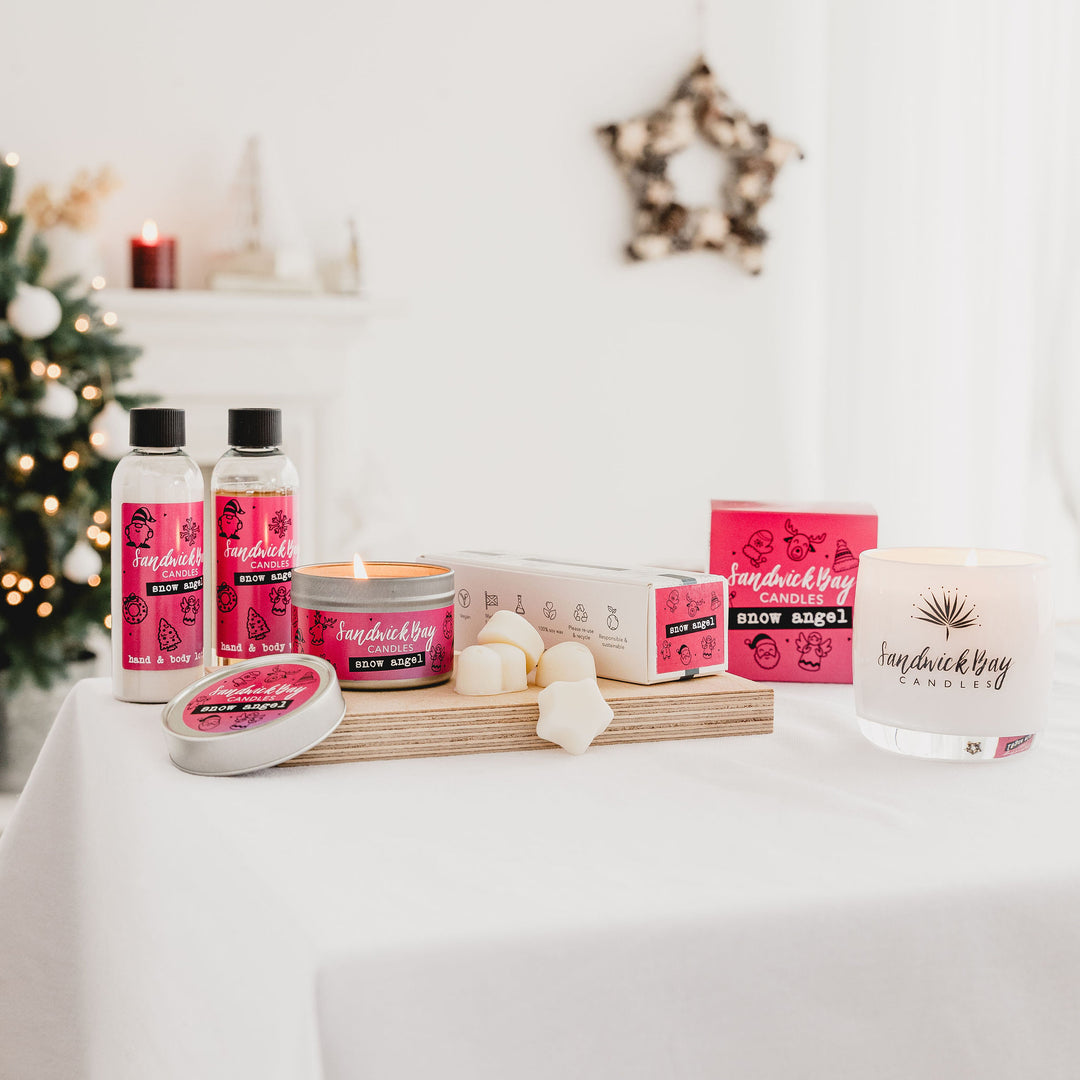 Snow Angel Soy Candle | Sandwick Bay Candles