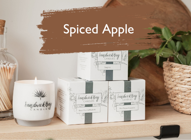 Spiced Apple Soy Candle | Sandwick Bay Candles