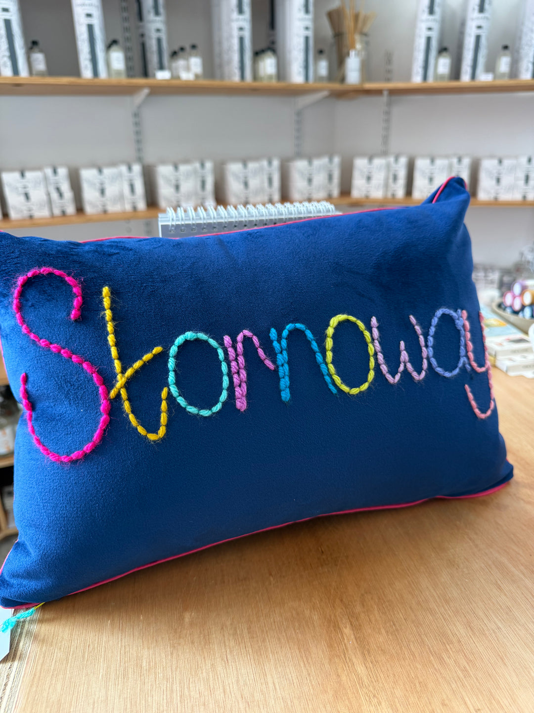 Personalised Velvet Cushion