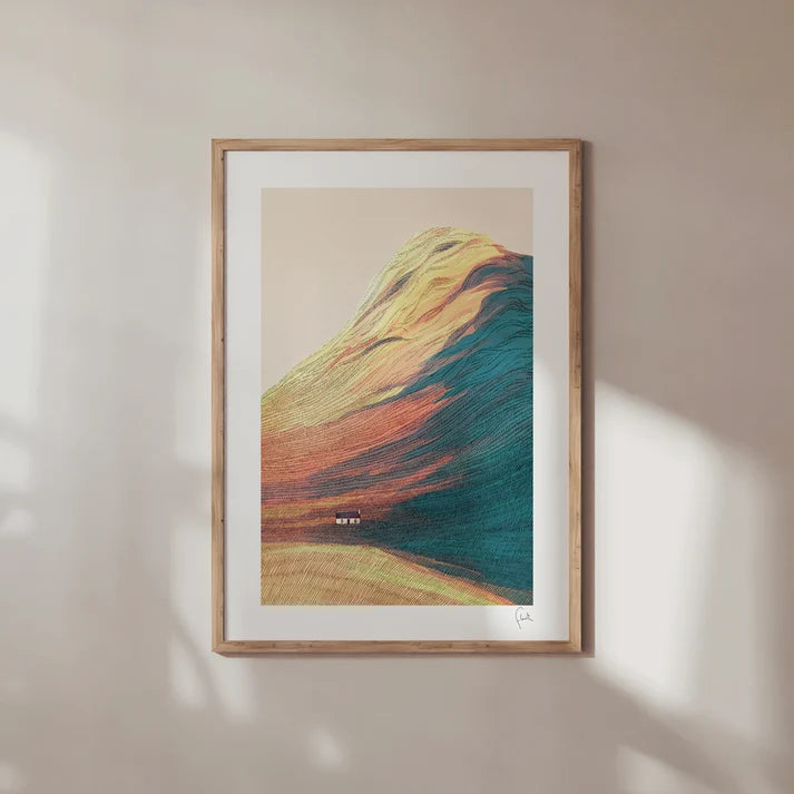 Summer in Glencoe A4 Print - Fleck Illustration