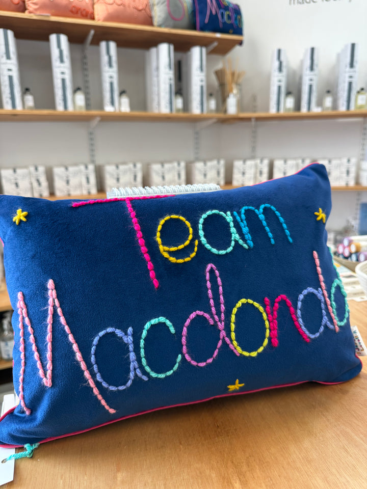 Personalised Velvet Cushion
