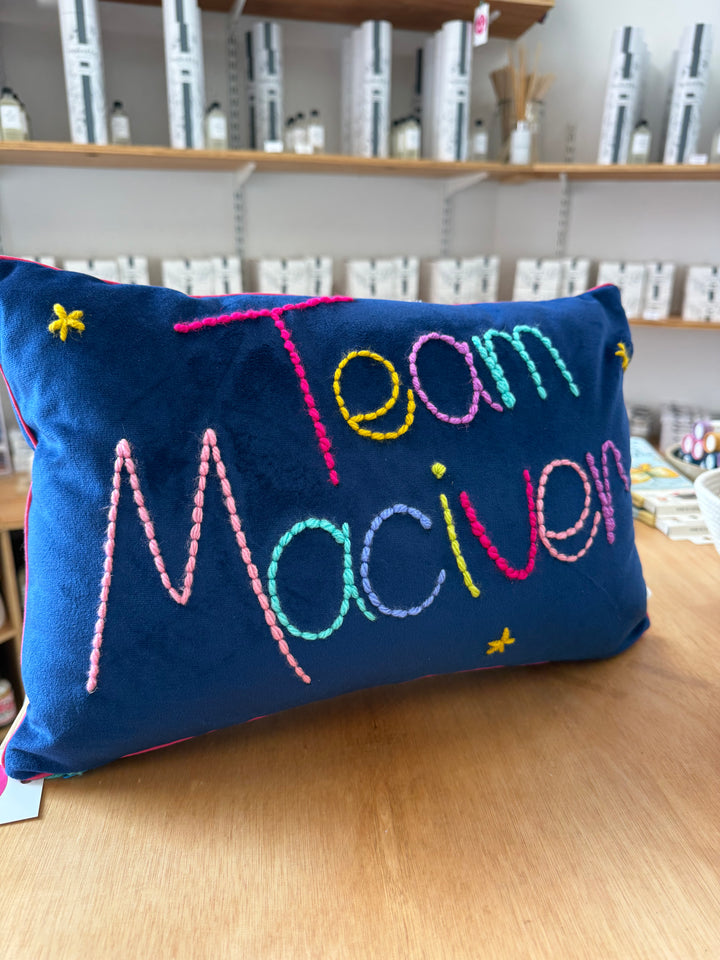 Personalised Velvet Cushion
