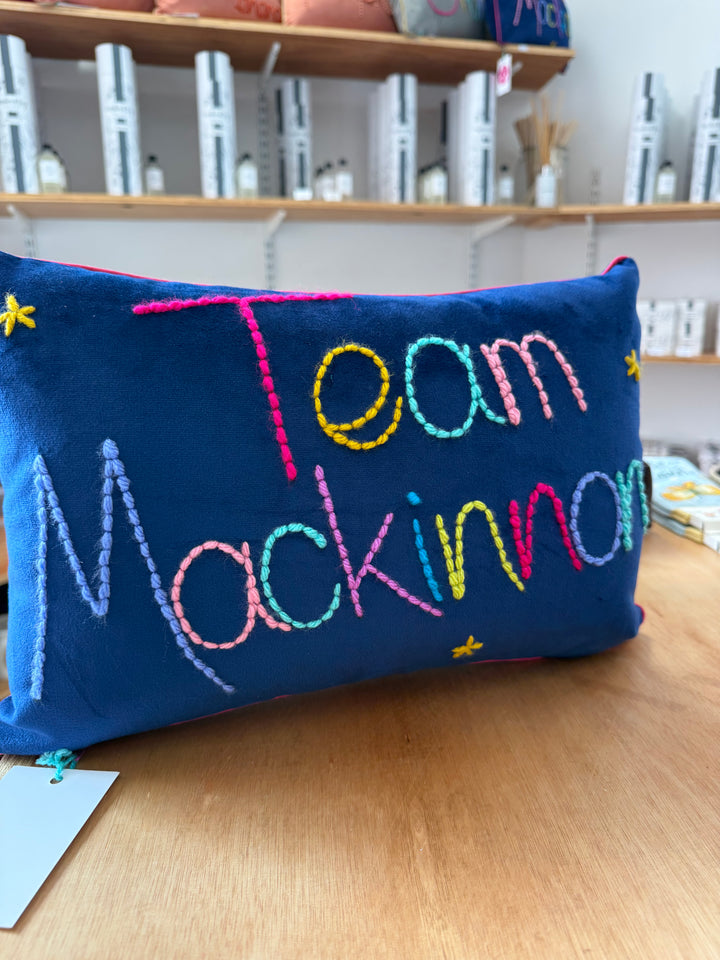Personalised Velvet Cushion