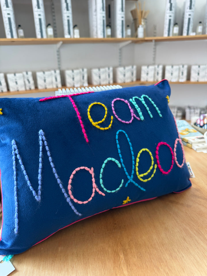 Personalised Velvet Cushion