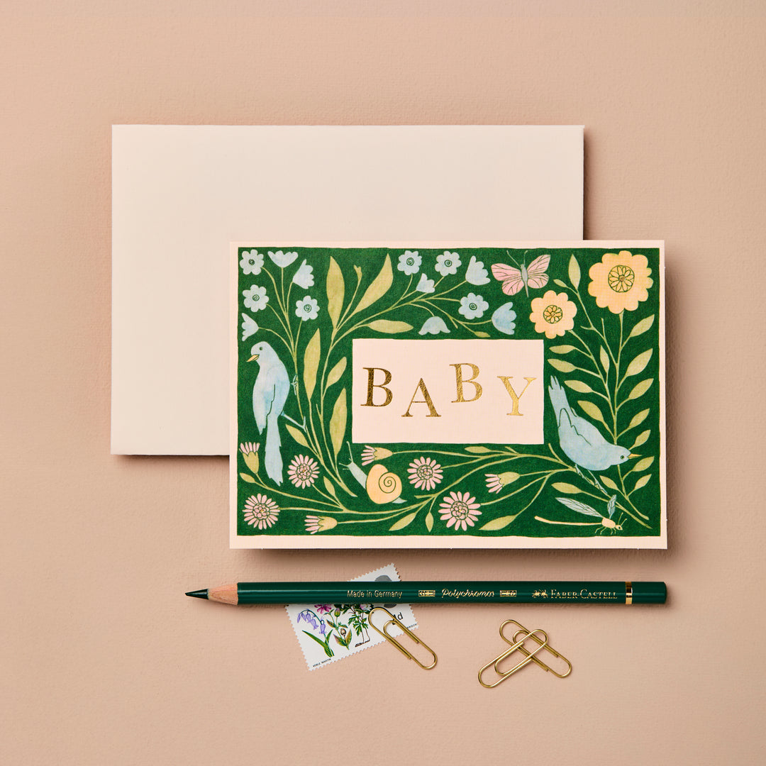 Baby Springtime Card