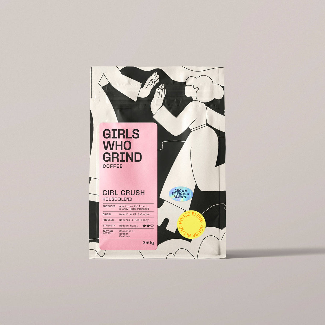 Girls Who Grind: Girl Crush Coffee: Wholebean 1kg