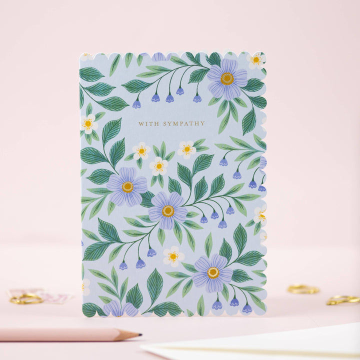 With Sympathy Greeting Card